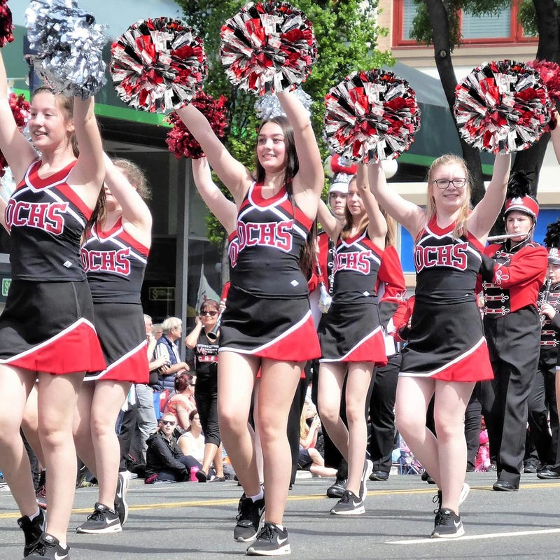 HOLENGS 4Pcs Upgraded 12inch Metallic Cheerleading Pom Poms, Cheerleader Pompoms Cheer Poms for Kids Adults, Cheering Squad Pompoms for School Sports Games Dance Party - Image 3